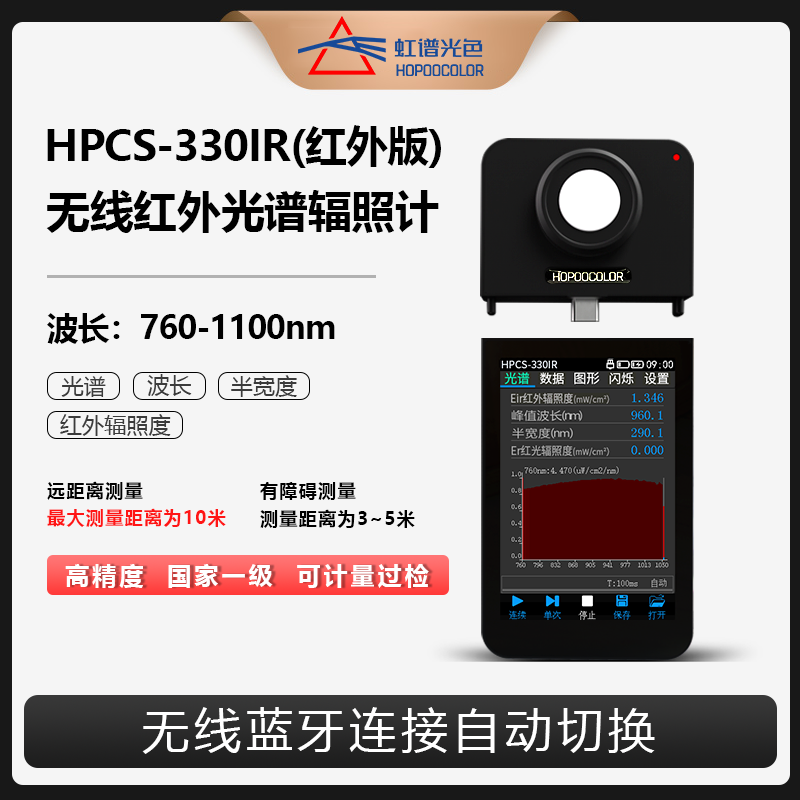 无线红外光谱辐照计HPCS330IR